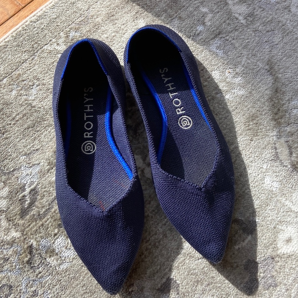 Rothy’s Navy Blue, size 9.5